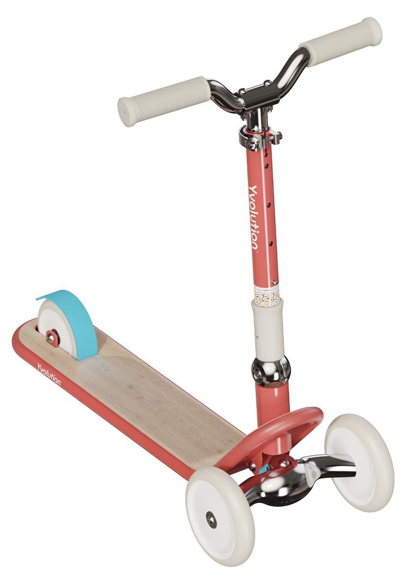Yvolution Roller Classic Glider rood - Verstelbare driewieler kinderloopfiets
