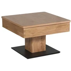 Vierhaus Couchtisch 1848-WEI-M Holz Braun Wildeiche