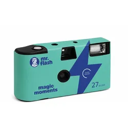 Magic Moments Einwegkamera mit Blitz, 27 Aufnahmen, ISO 400