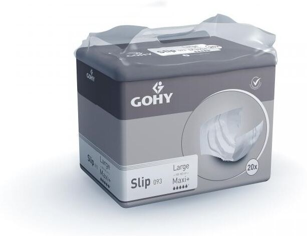 Gohy Slip Maxi+ Large - 4 paquets de 20 protections