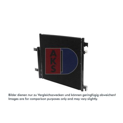 AKS DASIS Kondensator, Klimaanlage 512075N für CHEVROLET