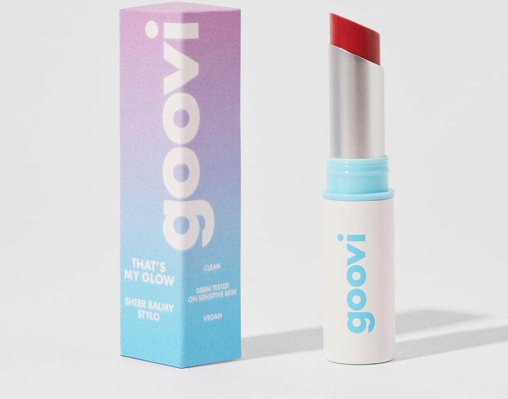 THE GOOD VIBES COMPANY Srl Goovi - That’s My Glow Balsamo Labbra Colorato 04 Bitten Red 2,5g