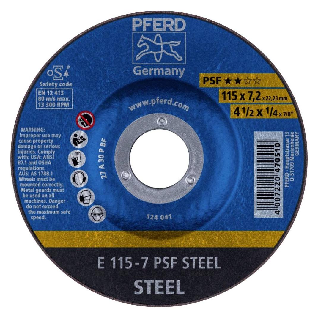 Pferd Schruppscheibe 7 PSF STEEL (62011634)