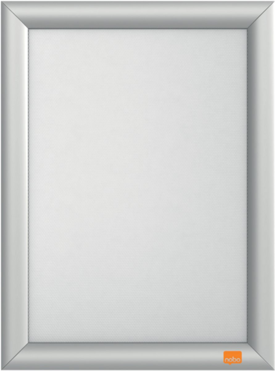 Nobo Impression Pro A4 Kliklijst - Brandwerend - Zilver - 21 x 29,7 cm