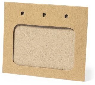 Portabadge Tures in cartone riciclato naturale Personalizzate o neutre
