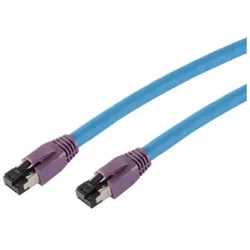 shiverpeaks Patchkabel S/FTP Cat.8.1 halogenfrei blau 5,0m