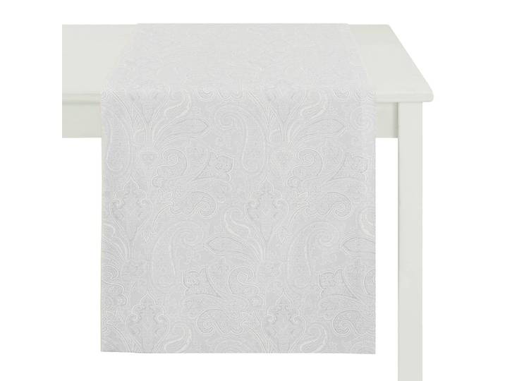 home24 Tafelloper 48 x 140cm wit/wit