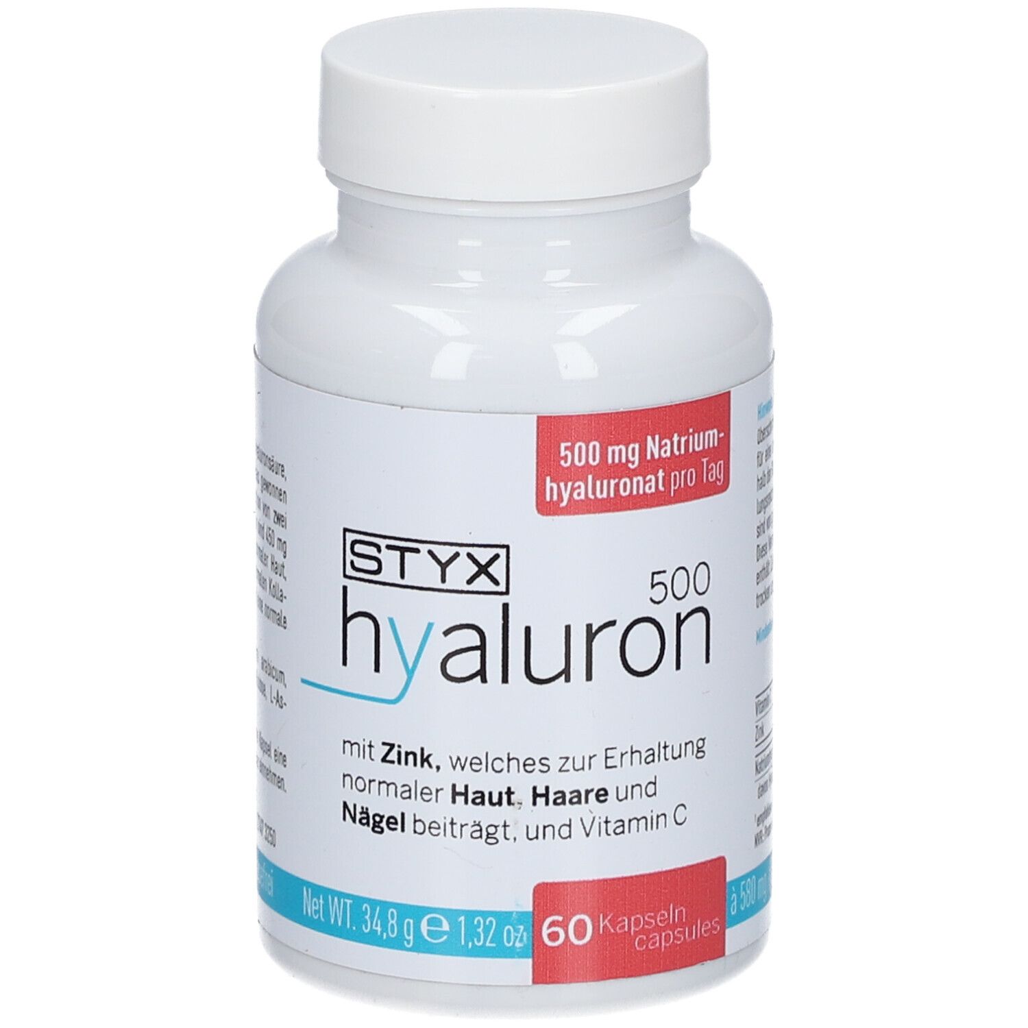 Hyaluron KPS 500 60 St Kapseln