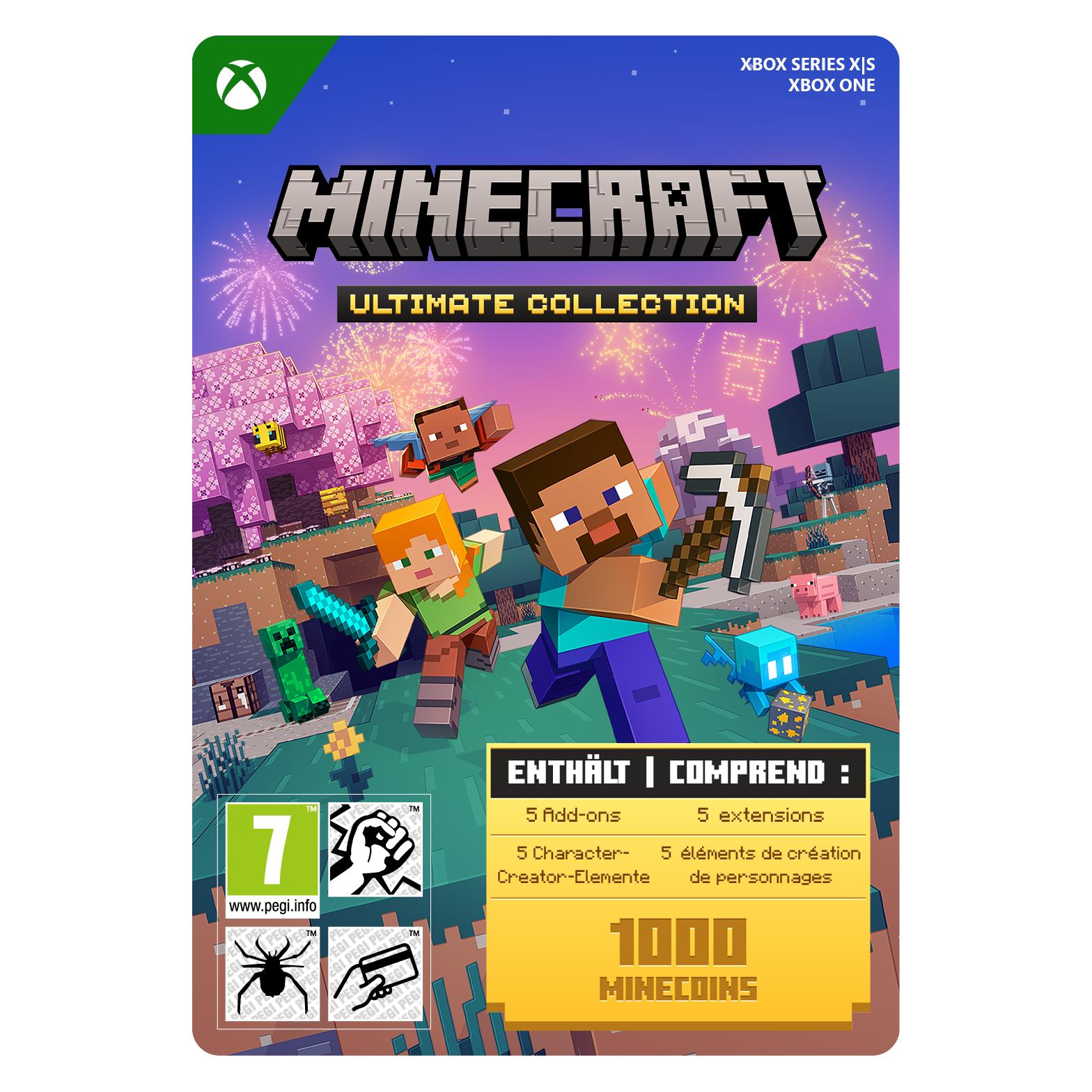 Microsoft Xbox Minecraft: Ultimate Collection Download Code (G7Q-00414)