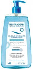 Neutraderm Gel Douche Micellaire Dermo Apaisant Fl1L - Flacon-Pompe 1000 ml
