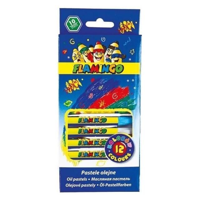 Titanum Sechseckige Ölpastelle, 12 Farben (12x) (47595022)