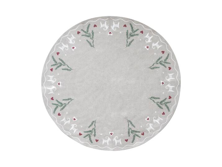 Pluto Design Tapis de sapin Yule Goat Ø110 cm Beige