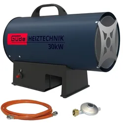 Güde Akku Gasheizgebläse GH 18-0 30KW - 30000 W Heizleistung - solo