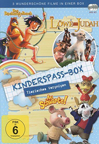 Toshiyuki Hiruma - Kinderspaß Box - Ein tierisches Vergnügen [3 DVDs] - Preis vom 18.10.2026 19:22:15 h
