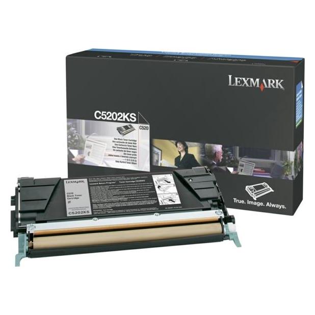 Lexmark C530 toner cartridge standard capacity 1-pack (BK) (C5202KS)