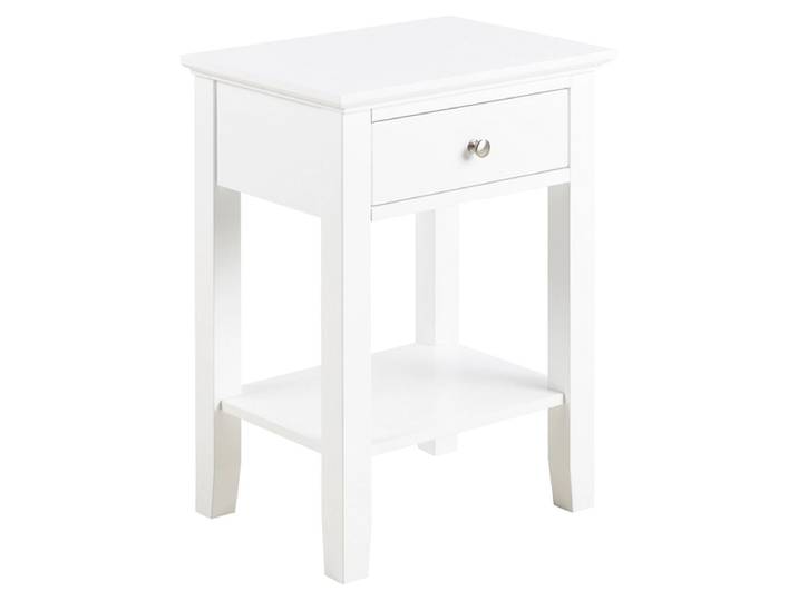 Nachttisch LINNEA 1 Schublade 34x45x62.8cm weiss weiss