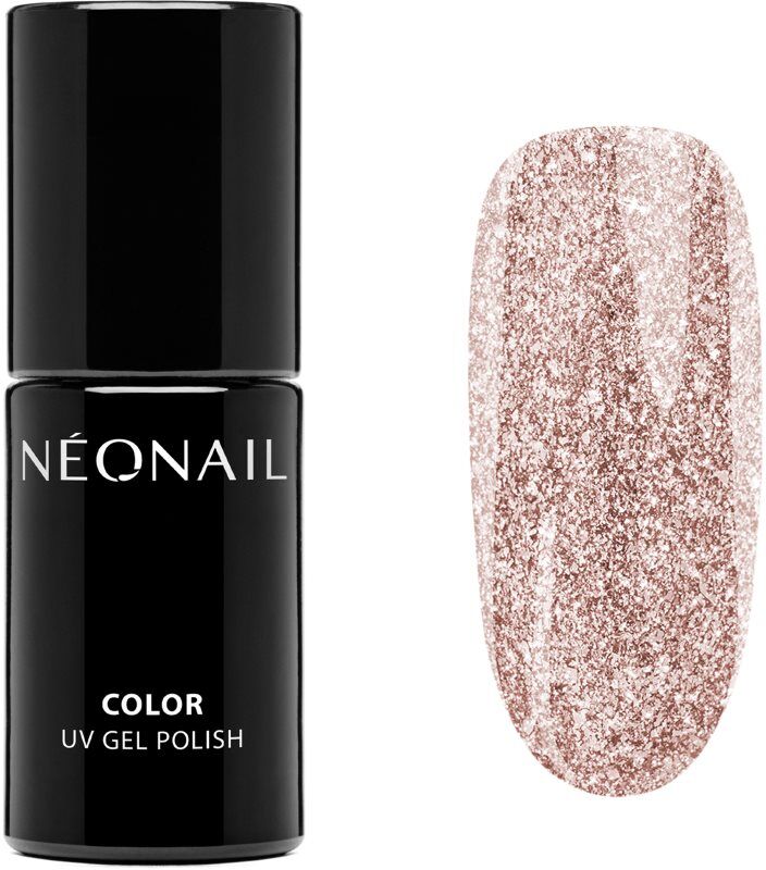 NEONAIL UV Gel Polish Color gel nail polish for UV/LED hardening shade Shimmering Goldrush 7.2 ml