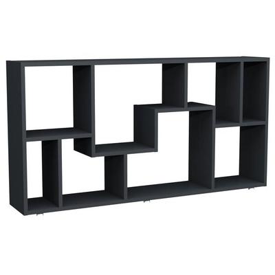 Holz Stand Regal Raumteiler Bücherregal Lanisa L