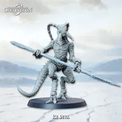 Ice Devil aus Frostbound Fate von The Printing Goes Ever On