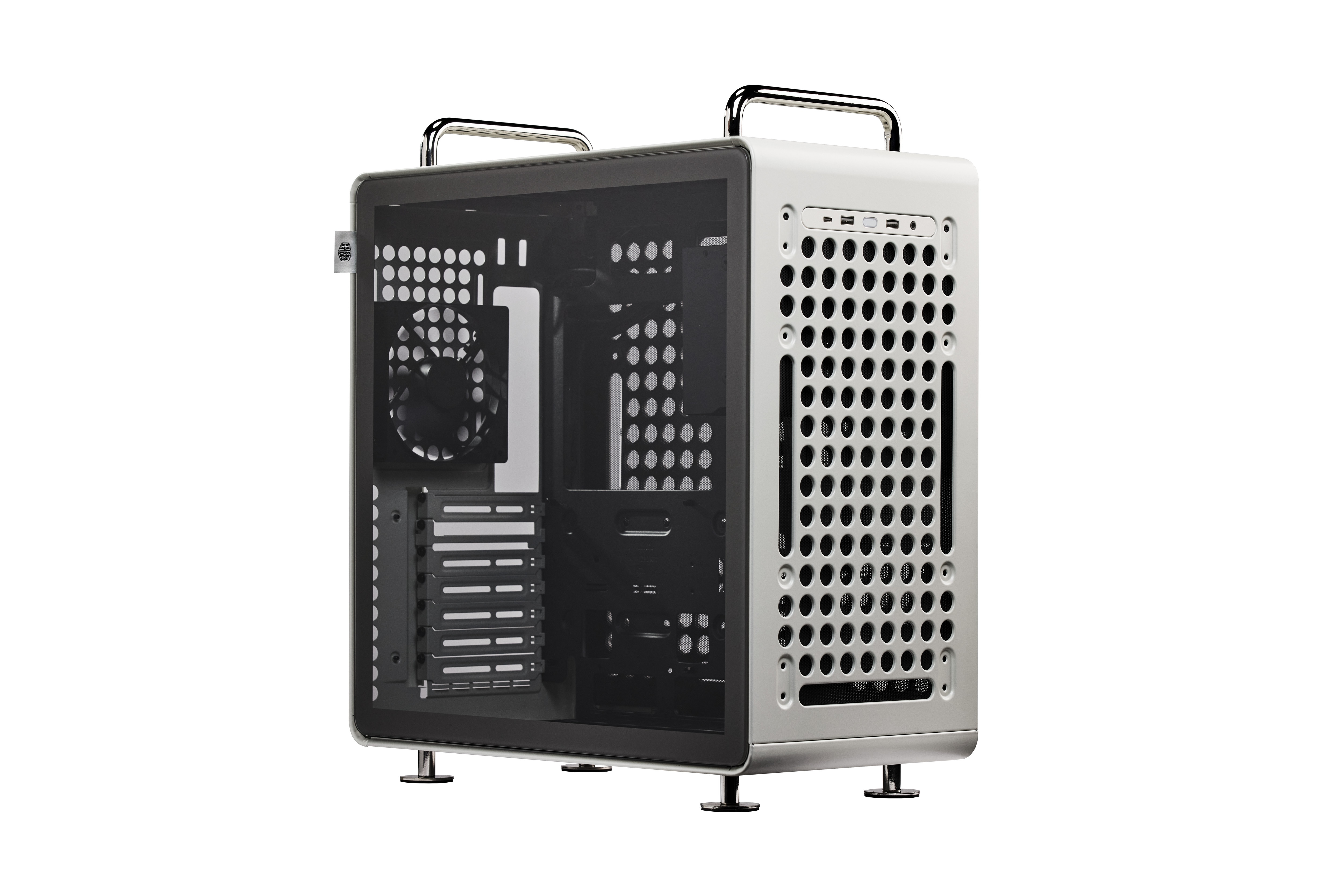 CoolerMaster Cooler Master Qube 540 Midi Tower ATX Gehäuse Glasfenster moonstone Q540-LGNN-S00