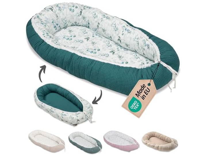 ULLENBOOM Babynest - Ideal für Neugeborene - OEKO-TEX zertifiziert
