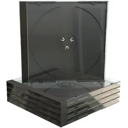 MediaRange Jewel Cases 1er CD-/DVD-Hüllen schwarz