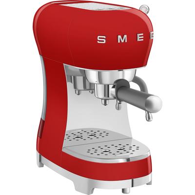 SMEG Espressomaschine "ECF02CREU", rot, 1, Kaffeemaschinen, Espressomaschine