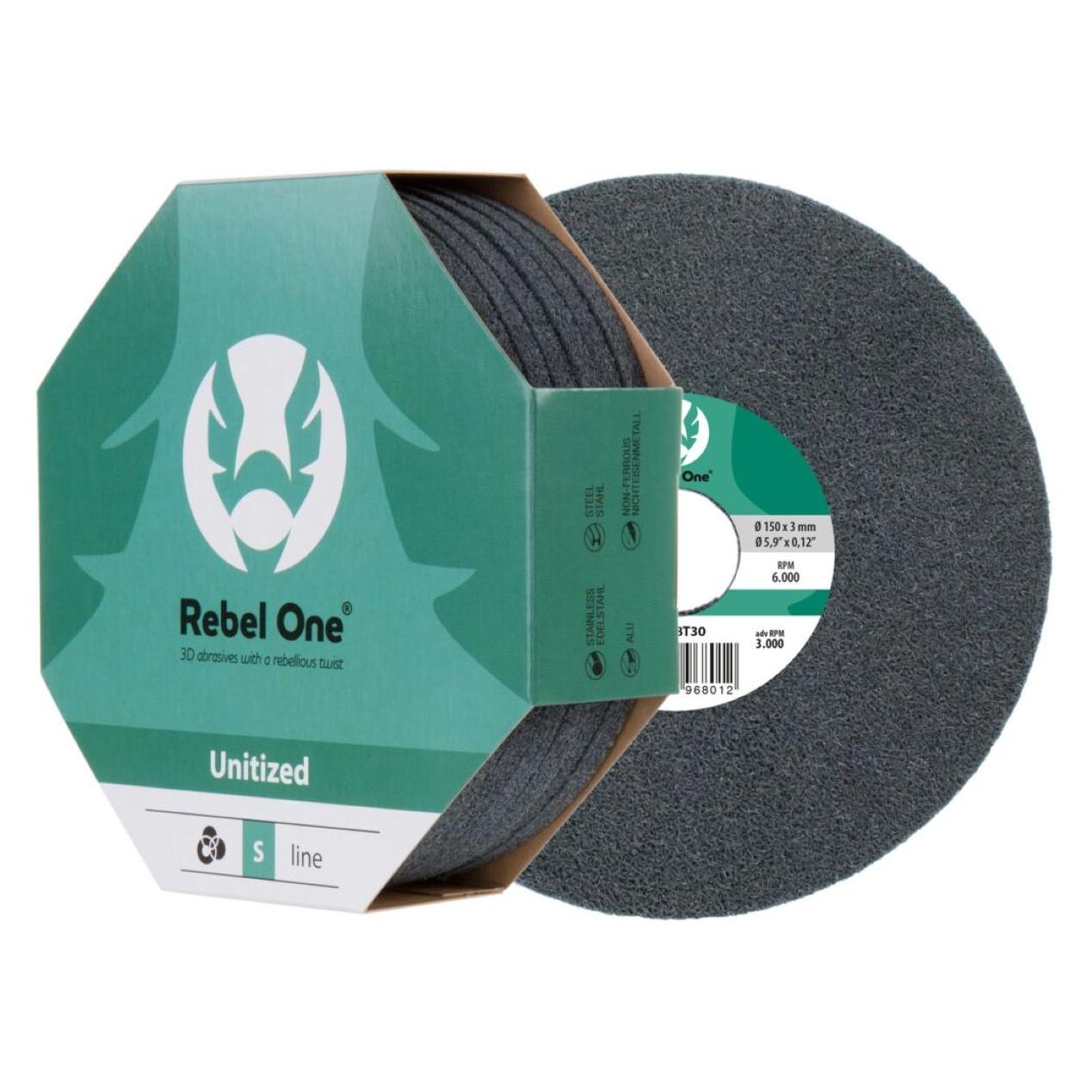Cibo SA7T31 Rebel One S-line Schleifscheibe Ø150 x 6 x 25,4 - dens.7 (58728400)