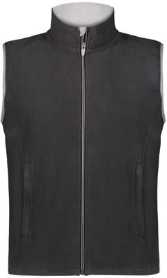 Augusta Sportswear 6852 CHILL FLEECE 2.0 VEST in Black size 3XL   Polyester