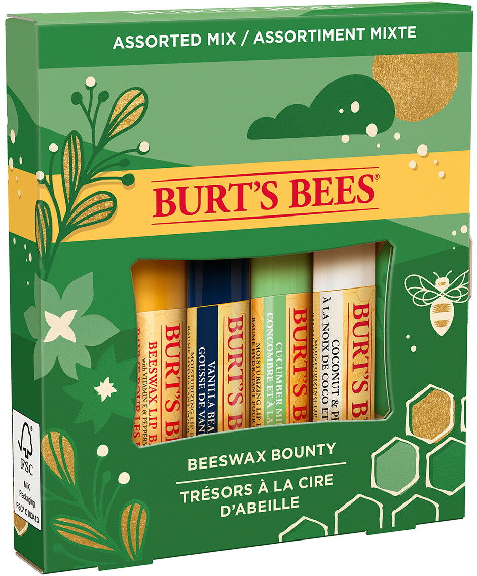 17g Burt´s Bees Beeswax Bounty Set (4 x 4,25g)