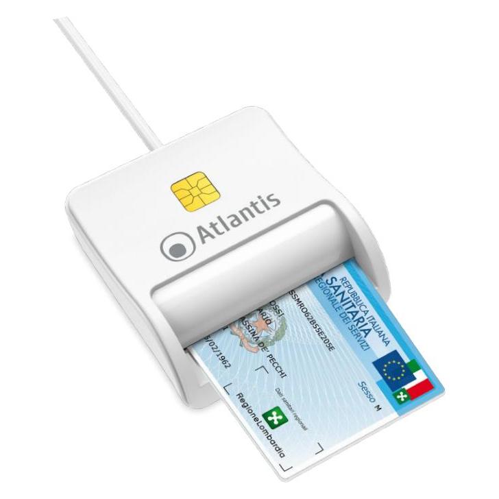 Atlantis Smart Card Reader für digitale Signaturen (P005-SMARCR-UW)