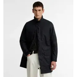Barbour für Herren. MWX1861 Gewachste Jacke Wax Mac marineblau (S), Lässig, Baumwolle