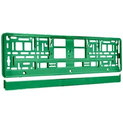 Carmotion Kennzeichenhalter Metallic Grün