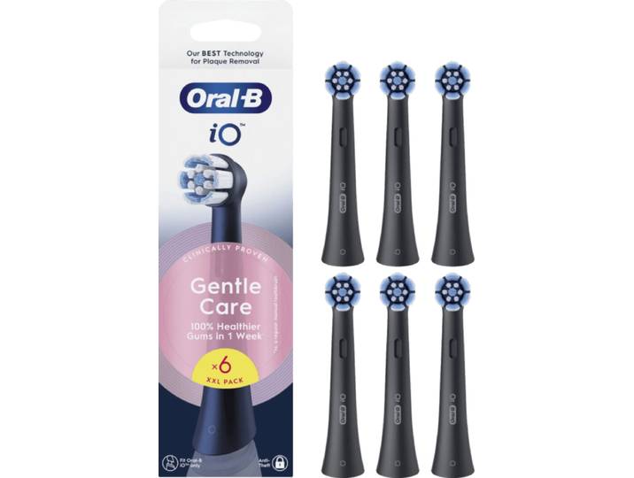 Oral-B iO Gentle Care Zwart (6 stuks)