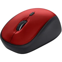 1600 DPI Büro Maus Optisch  Yvi+ (Schwarz, Rot)