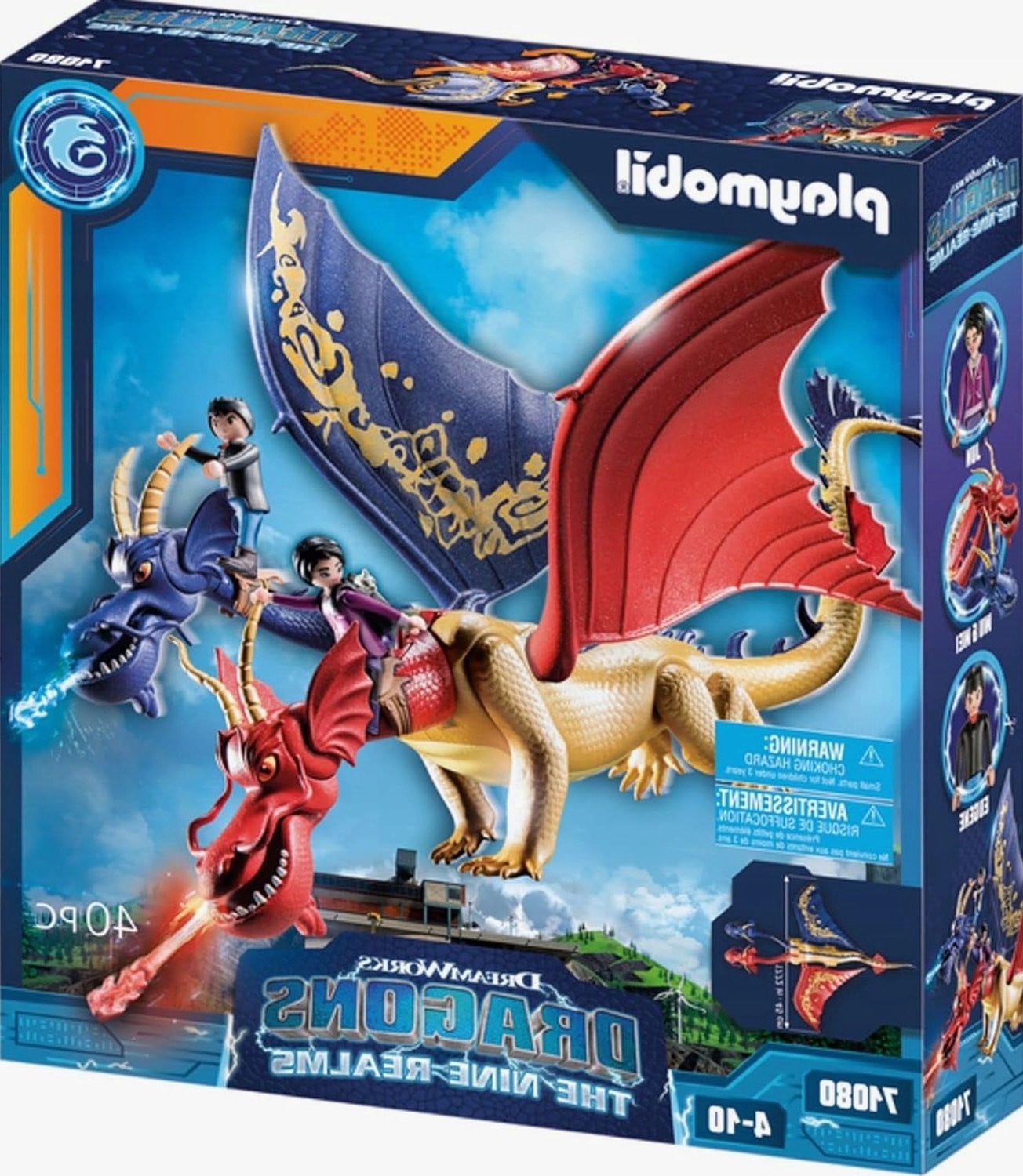 Draken Speelgoed Set met Rugzak en Accessoires voor Kinderen