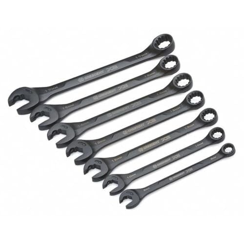 Crescent CX6RWM7 7-delige metrische ringsleutelset met ratelfunctie, 8-17 mm