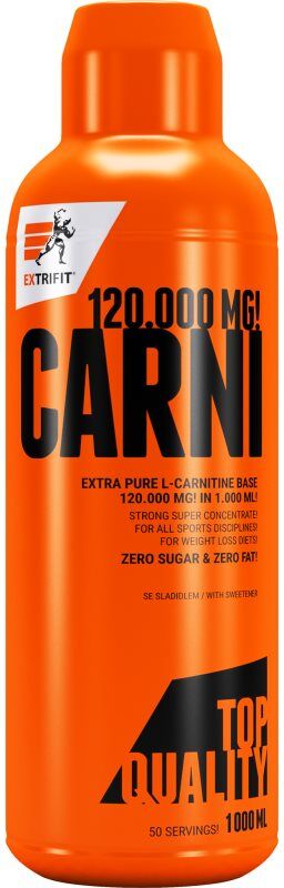 Extrifit Carni L-Carnitine 120 000 mg complément alimentaire sport saveur Raspberry 1000 ml
