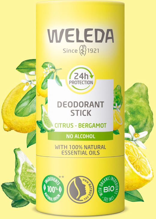 Weleda Déodorant stick Agrumes 50 gr