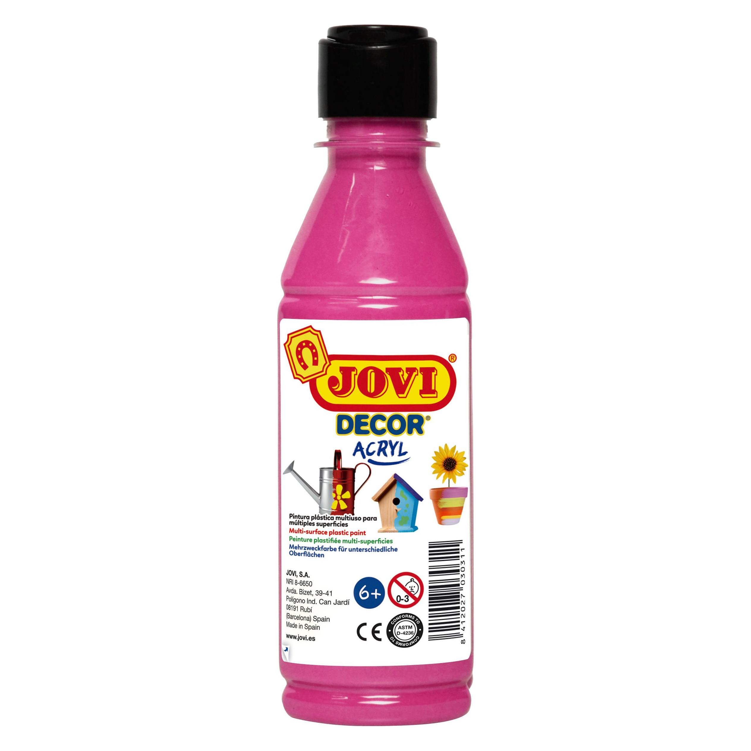 Jovi Acrylfarbe Jovidecor magenta 250ml Flasche (250 ml) (68008)