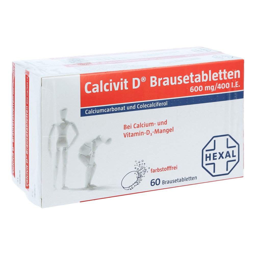 CHEPLAPHARM Arzneimittel GmbH Calcivit D Brausetabletten 600mg/400 internationale Einheiten 09097188