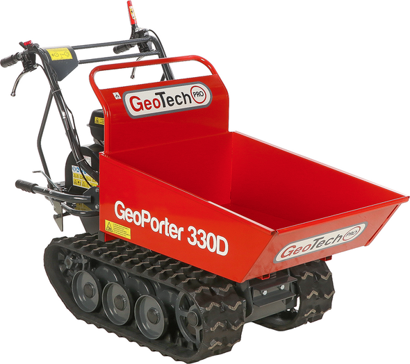 GeoTech Pro GeoPorter 330D  Raupendumper mit 6 Laufrollen  300 kg