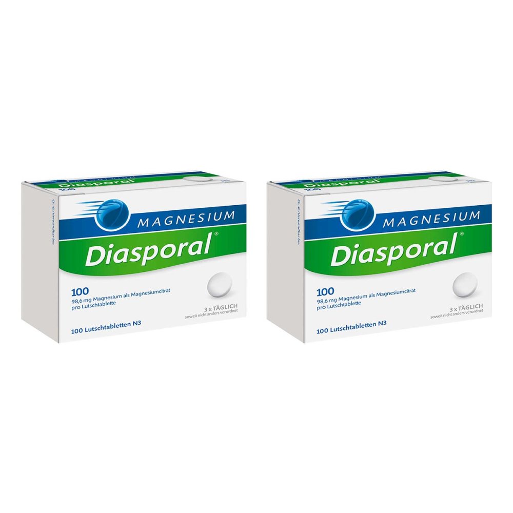 Protina Pharmazeutische GmbH Magnesium Diasporal 100 Lutschtabletten 08105897