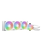 Be Quiet! Light Loop White 360mm Water Cooler AIO 3 x Wings LX 120 mm PWM high-speed AMD Sockel AM4 Ryzen AM5 Zen4 (BW023)