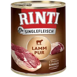 Rinti Singlefleisch Lamm pur 6x800 g