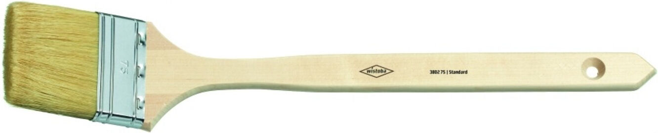 Wistoba Fassadenpinsel abgewinkelt Standard helle Borsten Stärke 6 50 mm (380250)