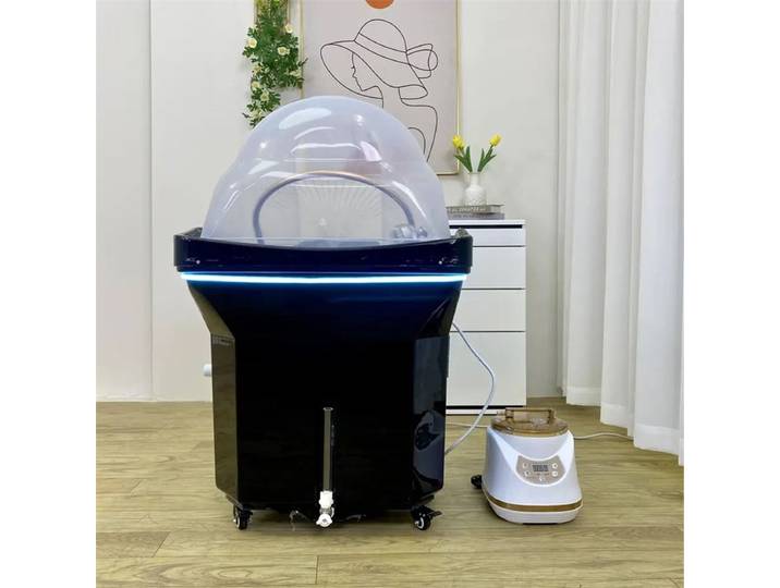 Spa capillaire japonais portable moderne avec équipement de massage thaïlandais et de vapeur pour salon de coiffure
