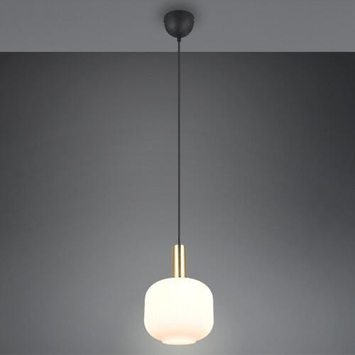 Trio Pendel Diva Witte Glazen Hanglamp Ø 20 cm