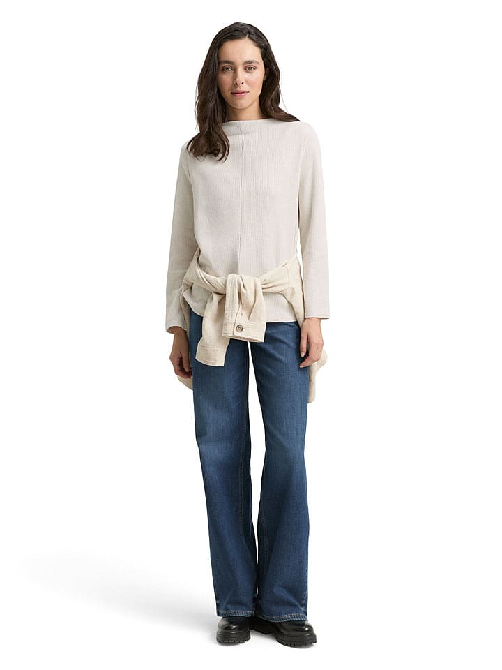 Tom Tailor Pullover in Creme - S