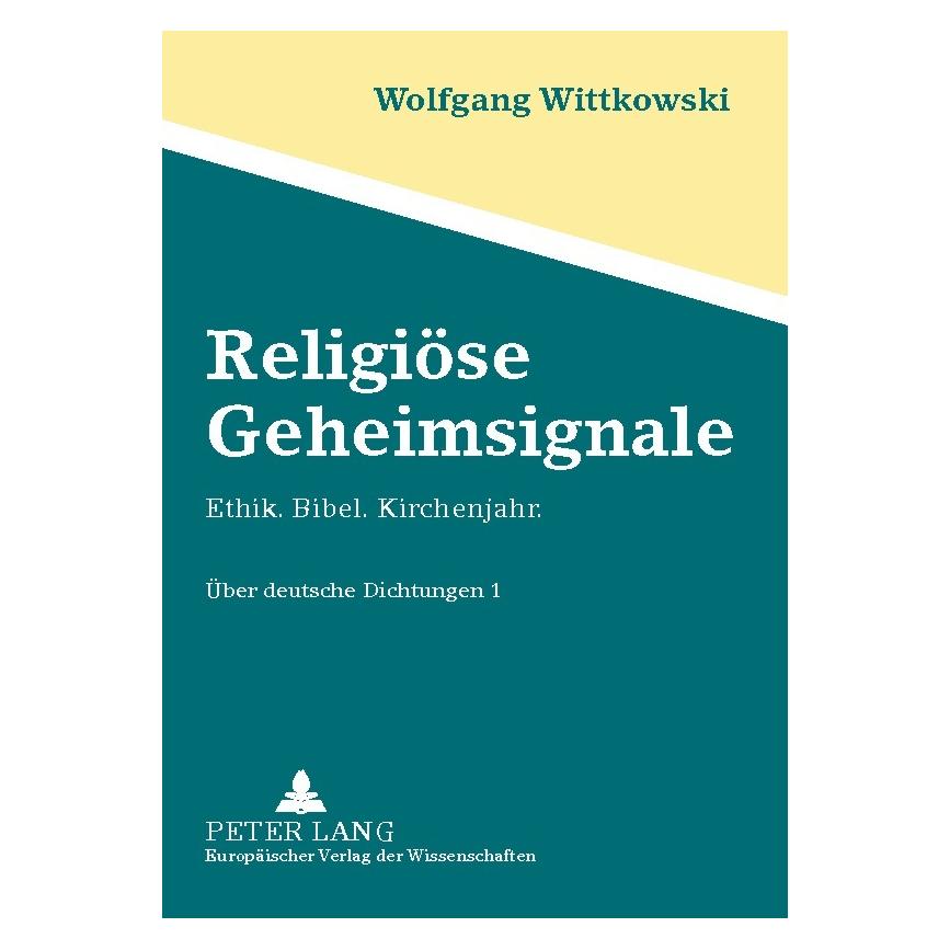 Peter Lang Religiöse Geheimsignale (Deutsch, Softcover, Wolfgang Wittkowski) (56023771)